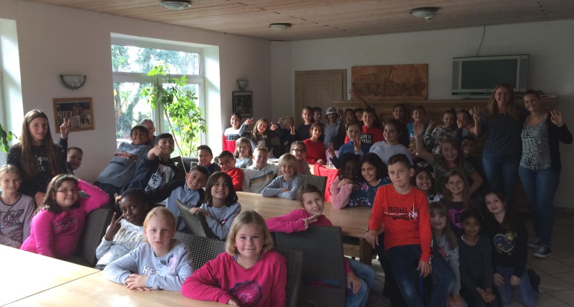 KL Gruppenfoto Ankunft